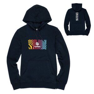 Element Men Hoodie Logo  Navy Colorful Size M New With Tags